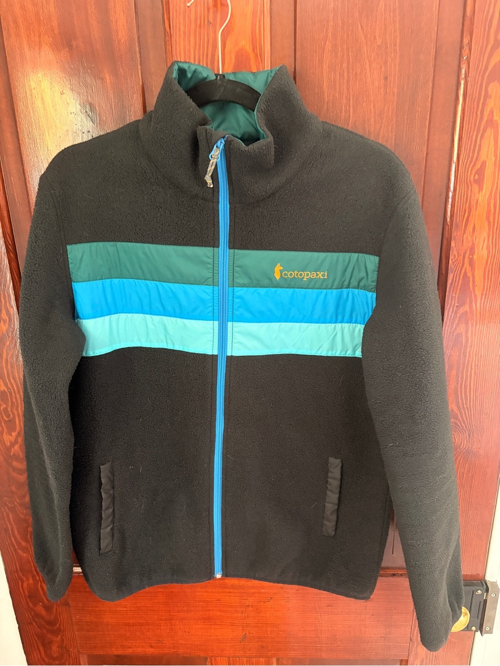 cotopaxi Teca Black Fleece full zip Jacket Men’s M